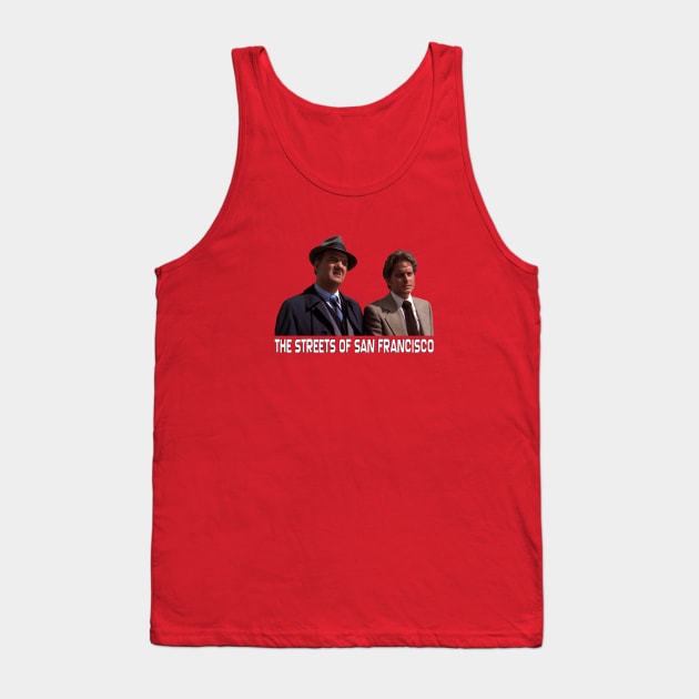 The Streets Of San Francisco Tank Top by wildzerouk